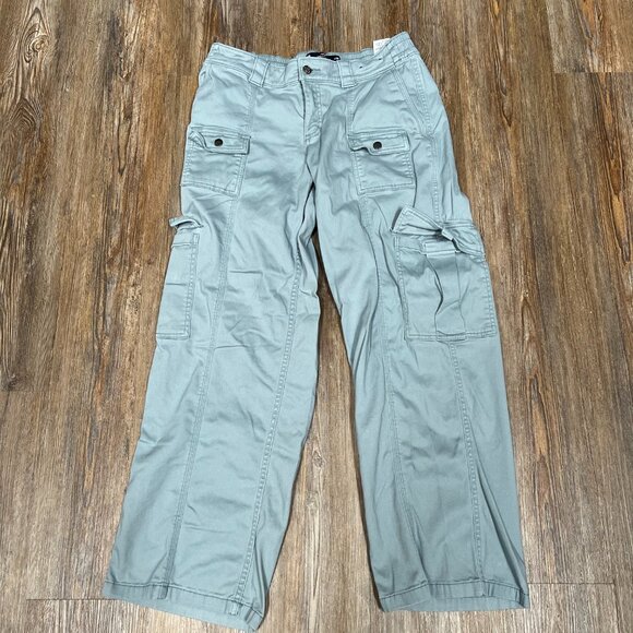 Hollister Blue and Beige Cargo Pants - Picture 5 of 7